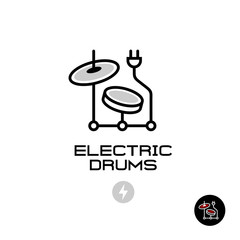 Electronic drums sign