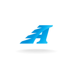Letter A logo