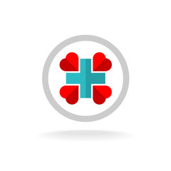 Fototapeta premium Medical cross logo
