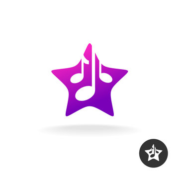 Music Star Logo