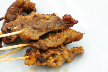 grilled pork