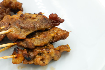 grilled pork