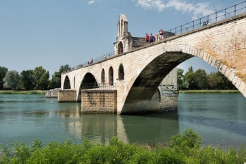 Brücke von Avignon - Pont Saint-Bénézet 