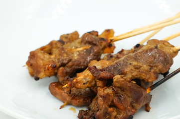 grilled pork