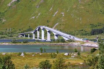 Cantilever bridge in Norway
