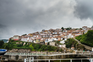 beautiful coastal town in northern Spain in the Cantabrico

