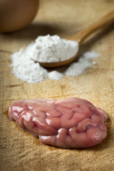 Raw brain