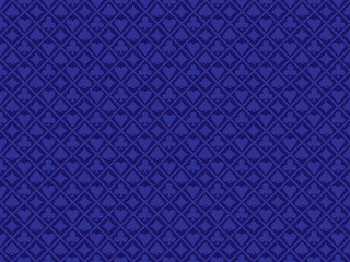 Poker blue background