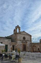 Fototapeta na wymiar The church of Marzamemi