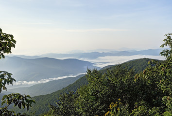 View Above the Clouds, Blue Ridge Parkway