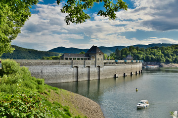 Die Edertalsperre in Norhessen