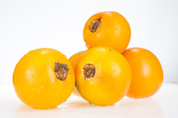 Lulo sabrosa fruta tropical