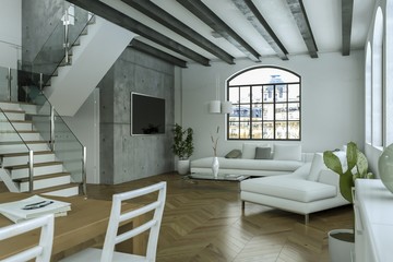 modernes Loft