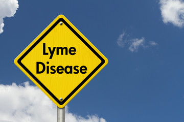 Lyme Disease Warning Road Sign