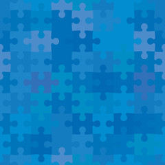 Seamless puzzle background - 88500716