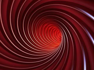 Red Vortex Background