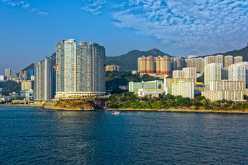 Appartments in Aberdeen Hong Kong build in Fen Shui Style