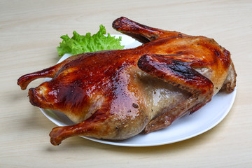 Roasted duck