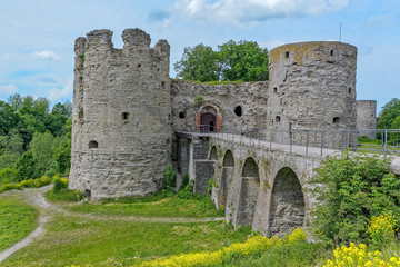 Fototapeta na wymiar Ancient fortress ruines