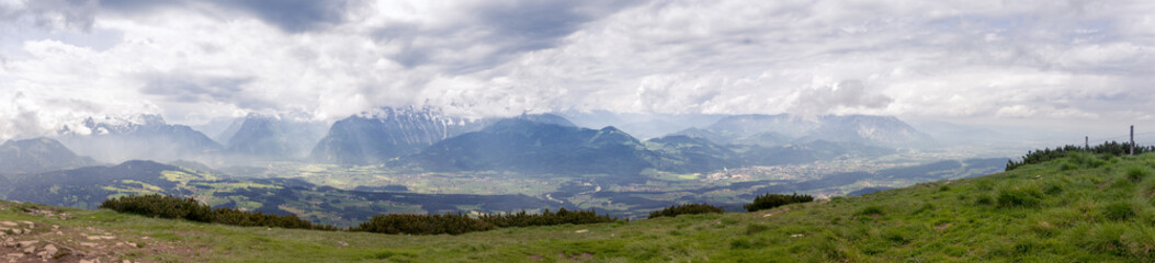 Panorama Salzachtal bei Hallein