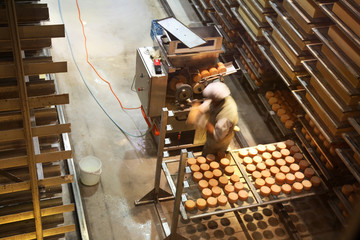 Cheese factory in Mayrhofen. Austria