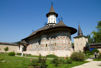 Fototapeta na wymiar Unesco heritage, Sucevita monastery