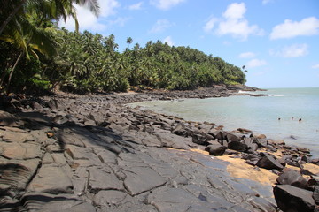 Fototapeta na wymiar Guyane - Îles du Salut - Août 2015
