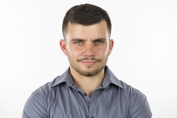 Fototapeta premium portrait of a young caucasian
