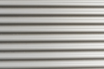 Obraz premium Wellblech aus Stahl grau als Hintergrund