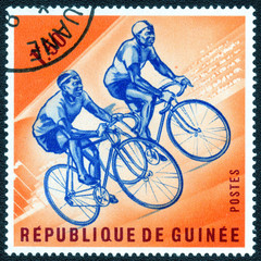 Republic of Guinea - CIRCA 1965: A