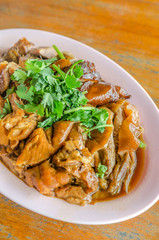 Stewed Pork Leg
