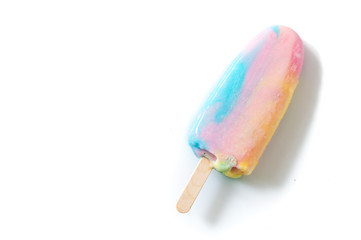 Popsicle sticks sweet flavor
