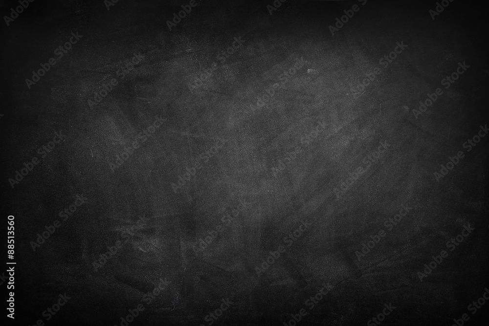 Wall mural blank black board chalkboard texture blackboard background