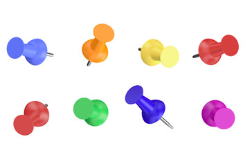 Colored Push Pins