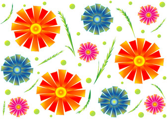 Floral background,vector