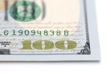 Obraz premium Hundred Dollar Bills