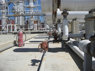 Fototapeta premium Oil refinery