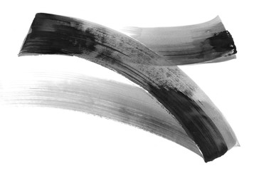 기하 붓터치 핸드드로잉