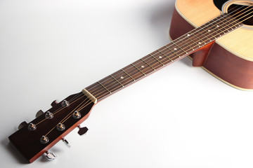 Fototapeta na wymiar Acoustic guitar