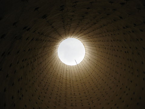 Torch of the closed type, look from within