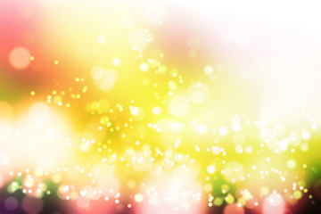 Natural forest bokeh