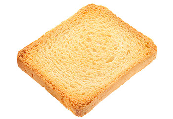 Toasted bread slice