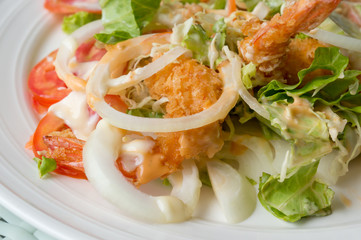 salad with shrimp, shrimp Salad
