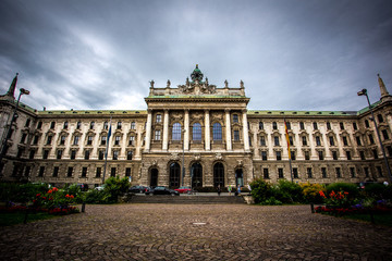Fototapeta premium Justizpalast in München
