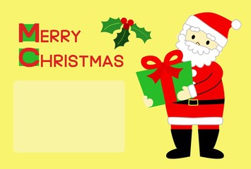 クリスマスカード