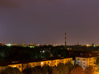 Obraz premium Factory chimneys.