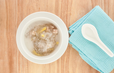 Dessert With Coconut Milk