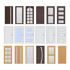 Fototapeta premium Interior doors.