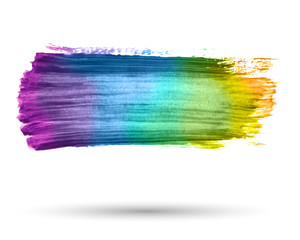 watercolor brush strokes with space for text