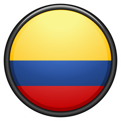 Fototapeta premium Colombia button